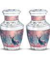 Elegant Pink Deer Cremation Urn – Beautiful Wildlife Memorial Urn for Ashes
