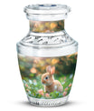 Green Baby Bunny Rabbit Urn – Beautiful Memorial for Pet Rabbits