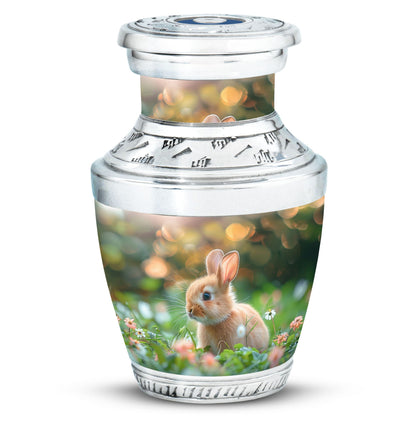 Green Personalized Pet Memorial Urn for Pet Ashes - 10-inch, 200 cu in - Yatskia