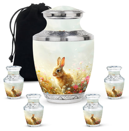 Personalized Pet Memorial Urn for Pet Ashes - 10-inch, 200 cu in - Yatskia