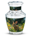 Summer Bunny Burial Urn - Decorative Unique Urns For Burial Ashes