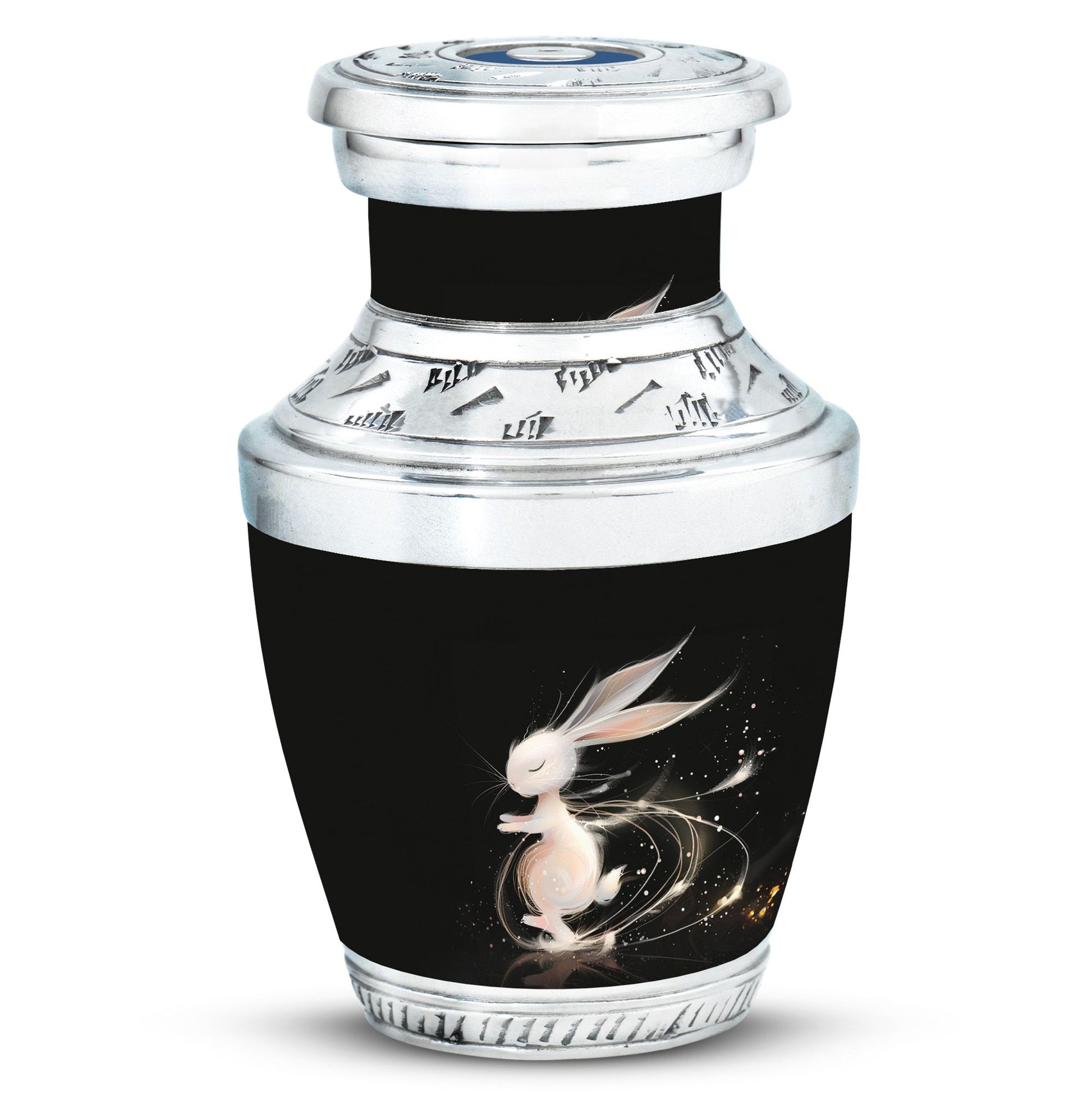 Sleeping Bunny Rabbit Urn - Personalized Pet Urns For Ashes