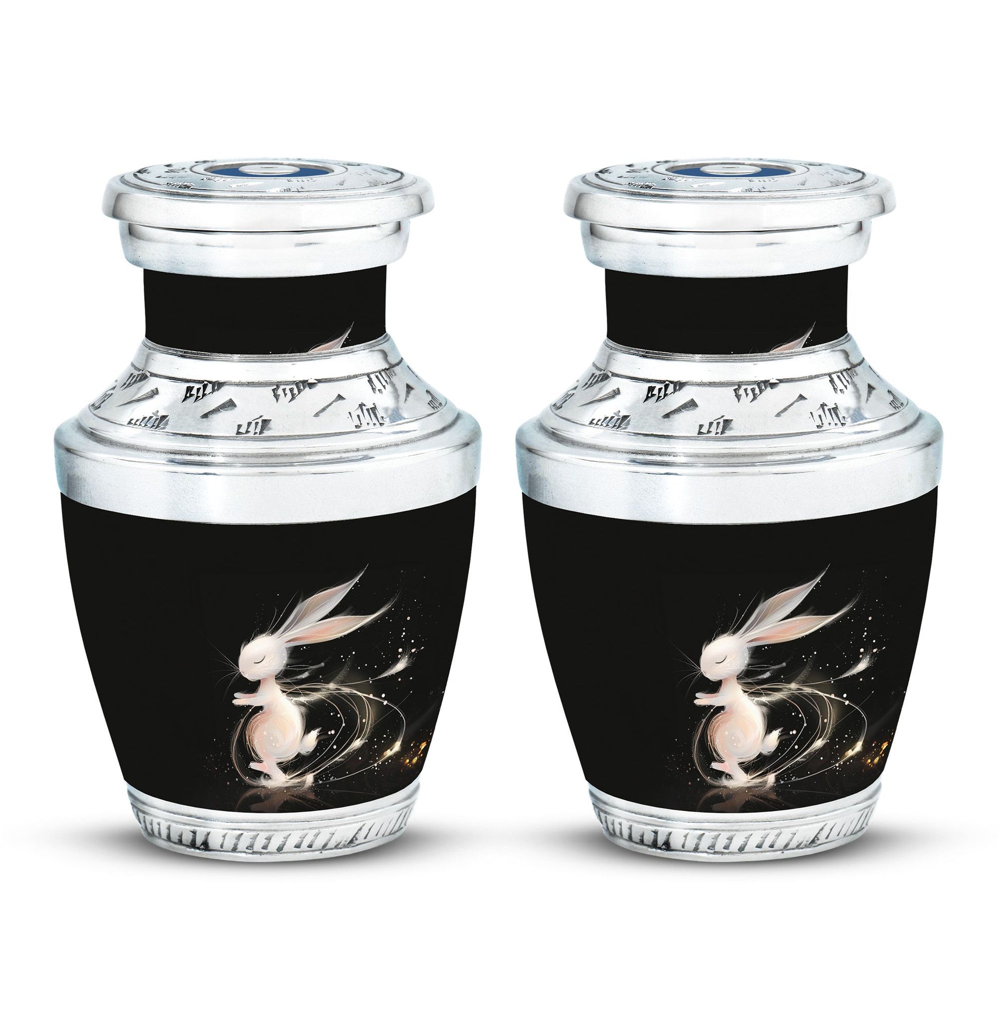 Sleeping Bunny Rabbit Urn - Personalized Pet Urns For Ashes