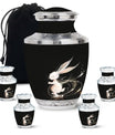 Sleeping Bunny Rabbit Urn - Personalized Pet Urns For Ashes