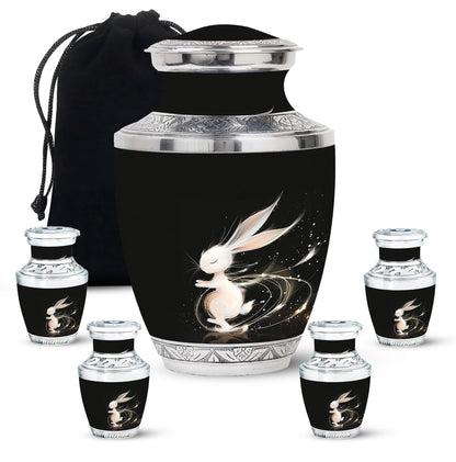 Personalized Pet Cremation Urn for Pet Ashes - 10-inch, 200 cu in - Yatskia