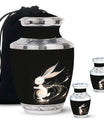 Sleeping Bunny Rabbit Urn - Personalized Pet Urns For Ashes