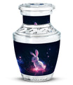 Baby Bunny Rabbit Urn - Large Memorial Funeral Urn For Ashes