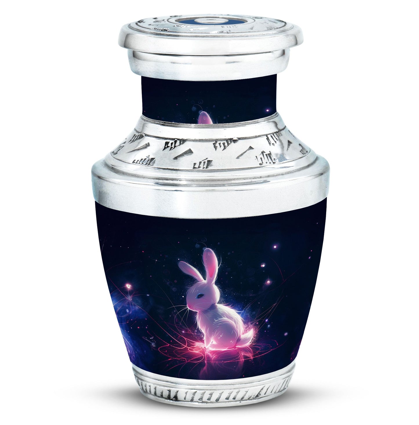 Personalized Rabbit Memorial Urn for Pet Ashes - 10-inch, 200 cu in - Yatskia