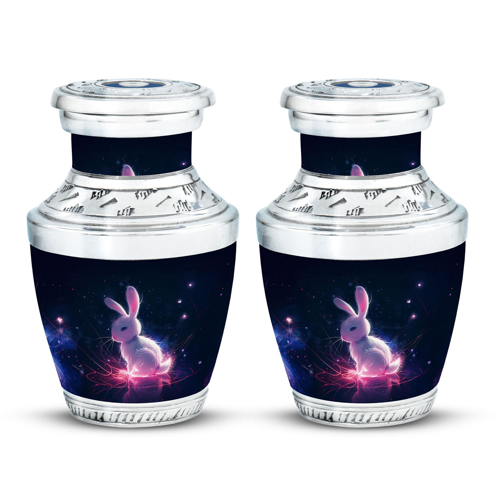 Baby Bunny Rabbit Urn - Large Memorial Funeral Urn For Ashes