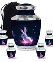 Baby Bunny Rabbit Urn - Large Memorial Funeral Urn For Ashes