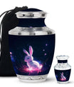 Baby Bunny Rabbit Urn - Large Memorial Funeral Urn For Ashes