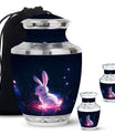 Baby Bunny Rabbit Urn - Large Memorial Funeral Urn For Ashes