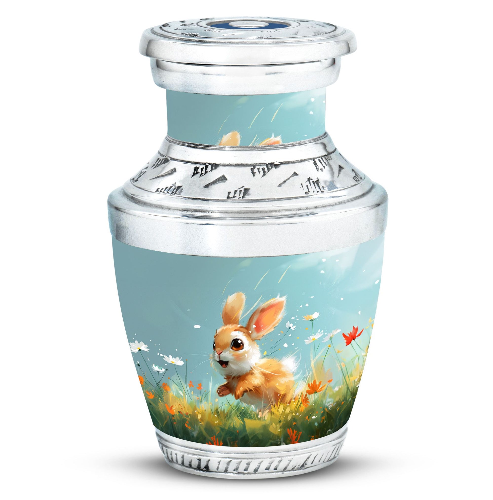 Baby Bunny Rabbit - Decorative Pet Memorial Keepsake For Beloved Animals