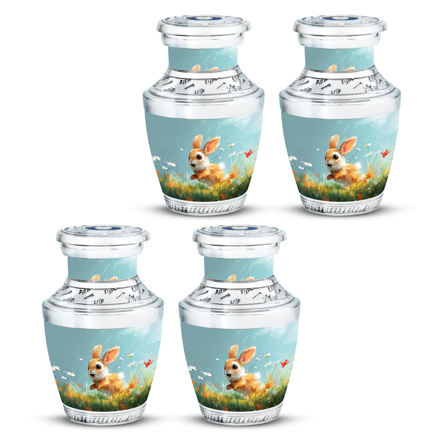 Personalized Pet Keepsake Urn for Pet Ashes - 10-inch, 200 cu in - Yatskia