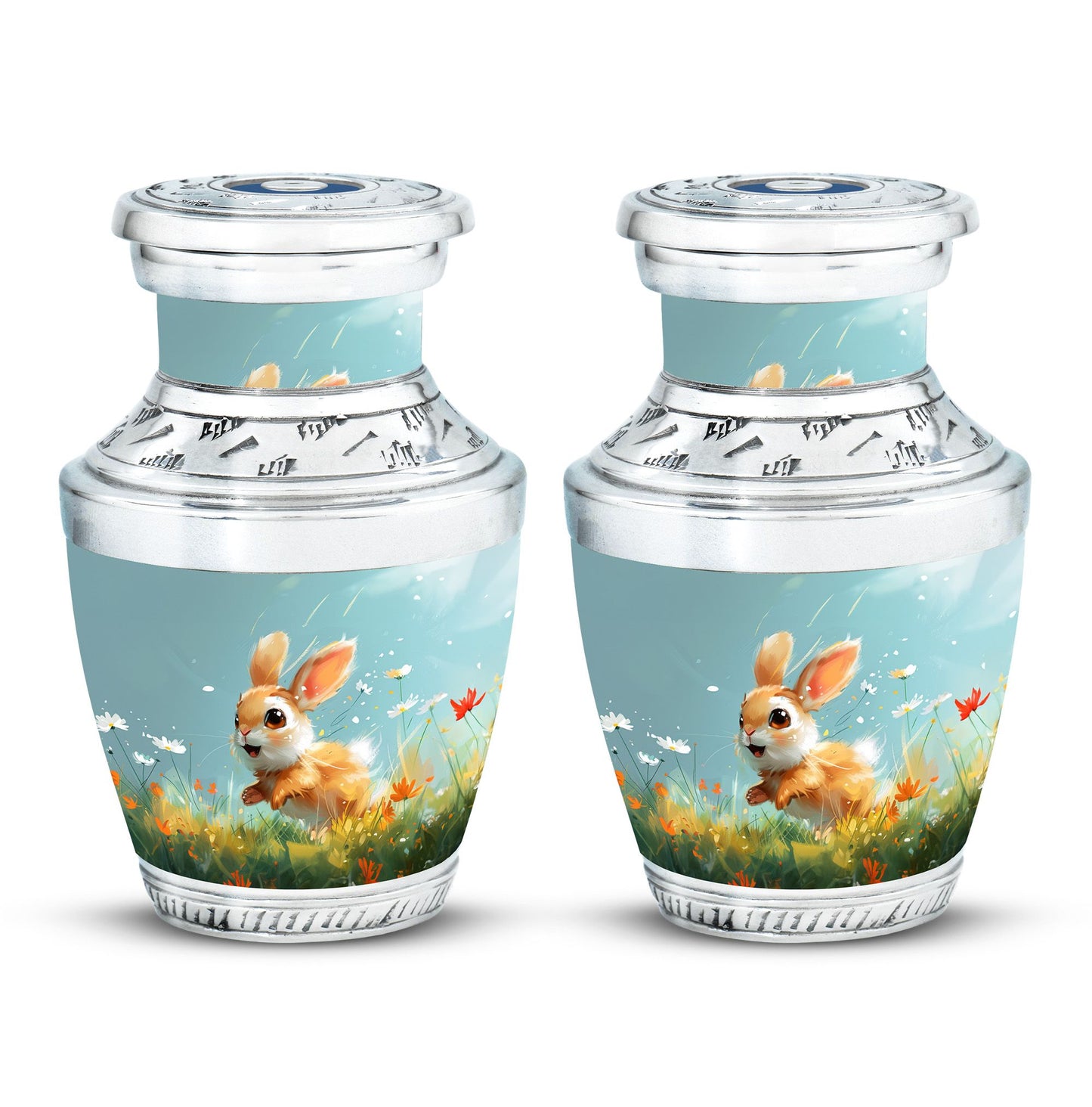 Personalized Pet Keepsake Urn for Pet Ashes - 10-inch, 200 cu in - Yatskia