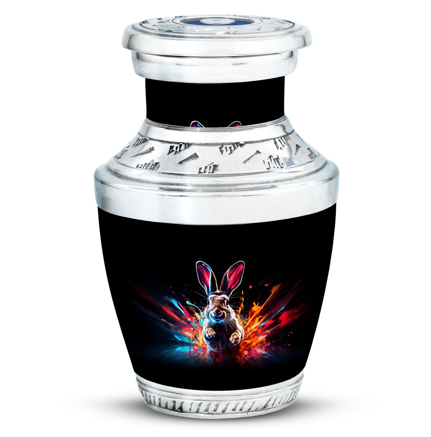Personalized Rabbit Cremation Urn for Pet Ashes - 10-inch, 200 cu in - Yatskia
