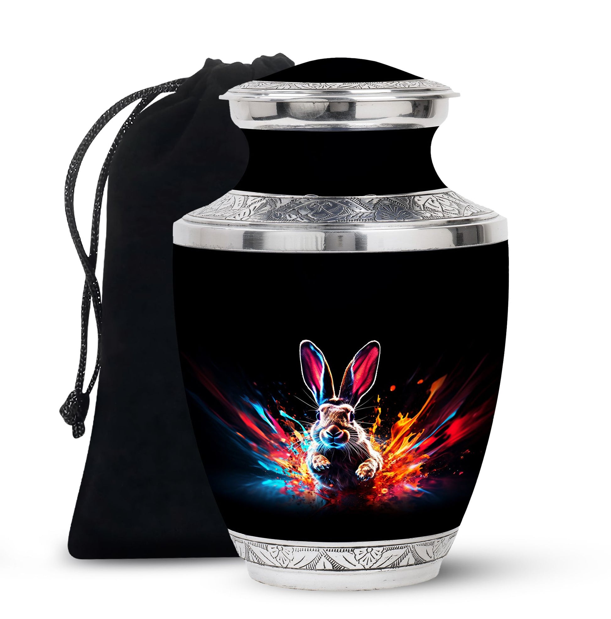 Rabbit Cremation Urn for Human Ashes - Bunny Memorial Urn for Adults