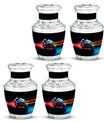 Motorcycle Rider Cremation Urn for Human Ashes - Memorial Urn for Dad