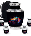Racing Biker Urn for Human Ashes - Cremation Urns For Adults