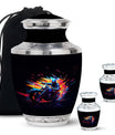 Racing Biker Urn for Human Ashes - Cremation Urns For Adults