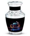 Neon-Colored Motorcycle - Urn For Human Ashes Adult Male