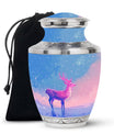 Winter Baby Deer Cremation Urn – Elegant Deer Design For Burial Ashes