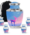 Winter Baby Deer Cremation Urn – Elegant Deer Design For Burial Ashes
