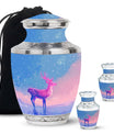 Winter Baby Deer Cremation Urn – Elegant Deer Design For Burial Ashes