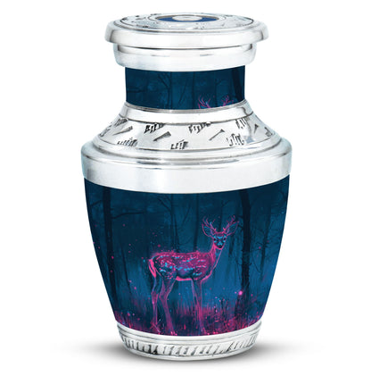 Personalized Deer Cremation Urn for Human Ashes - 10-inch, 200 cu in - Yatskia
