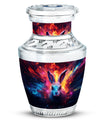 Colorful Bunny Burial Urn for Ashes – Artistic Rabbit Memorial Urn