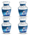 Moonlit Bunny Cremation Urns For Human Ashes - Rabbit Urn for Mom & Dad