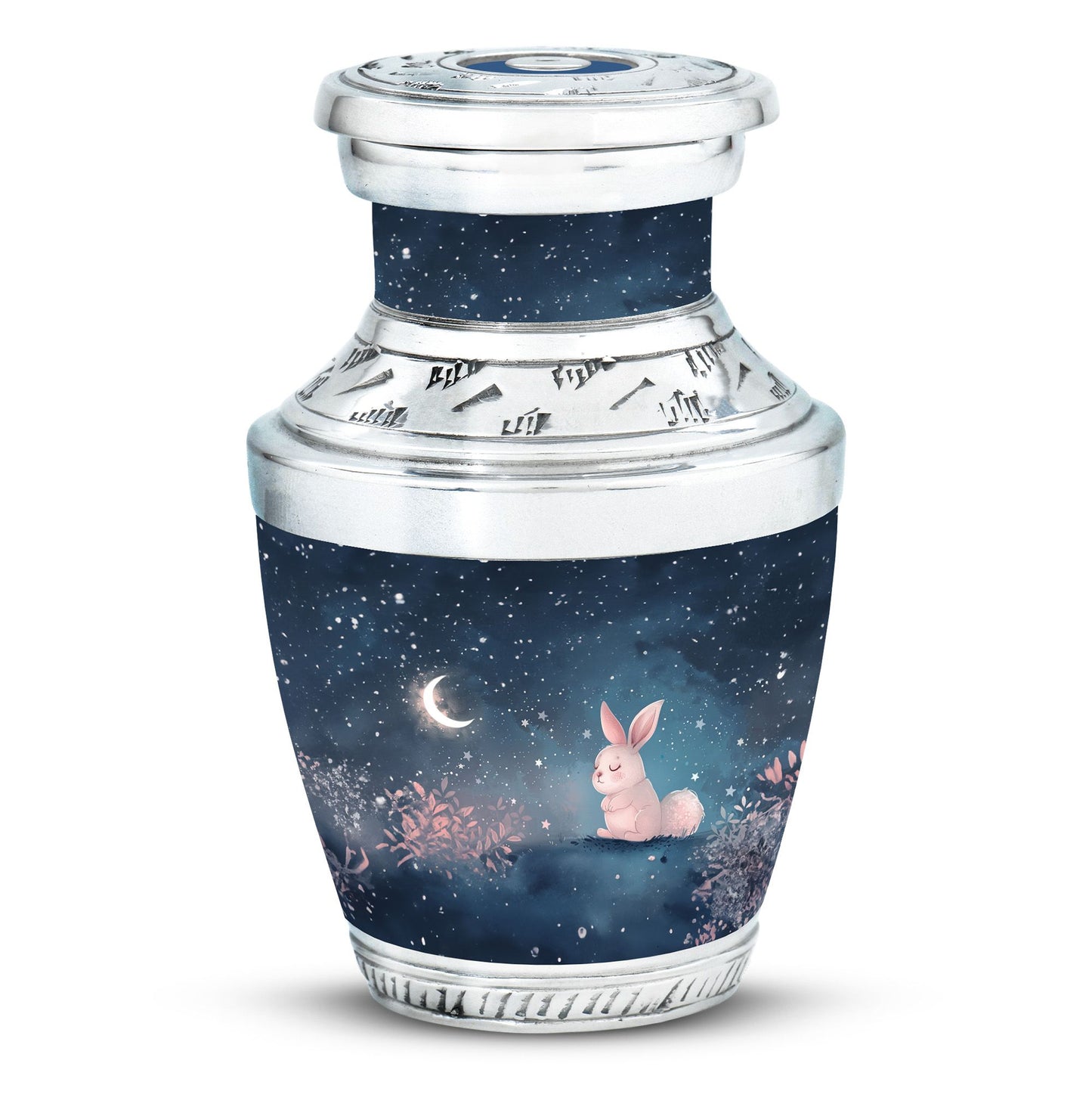 Personalized Rabbit Cremation Urn for Pet Ashes - 10-inch, 200 cu in - Yatskia