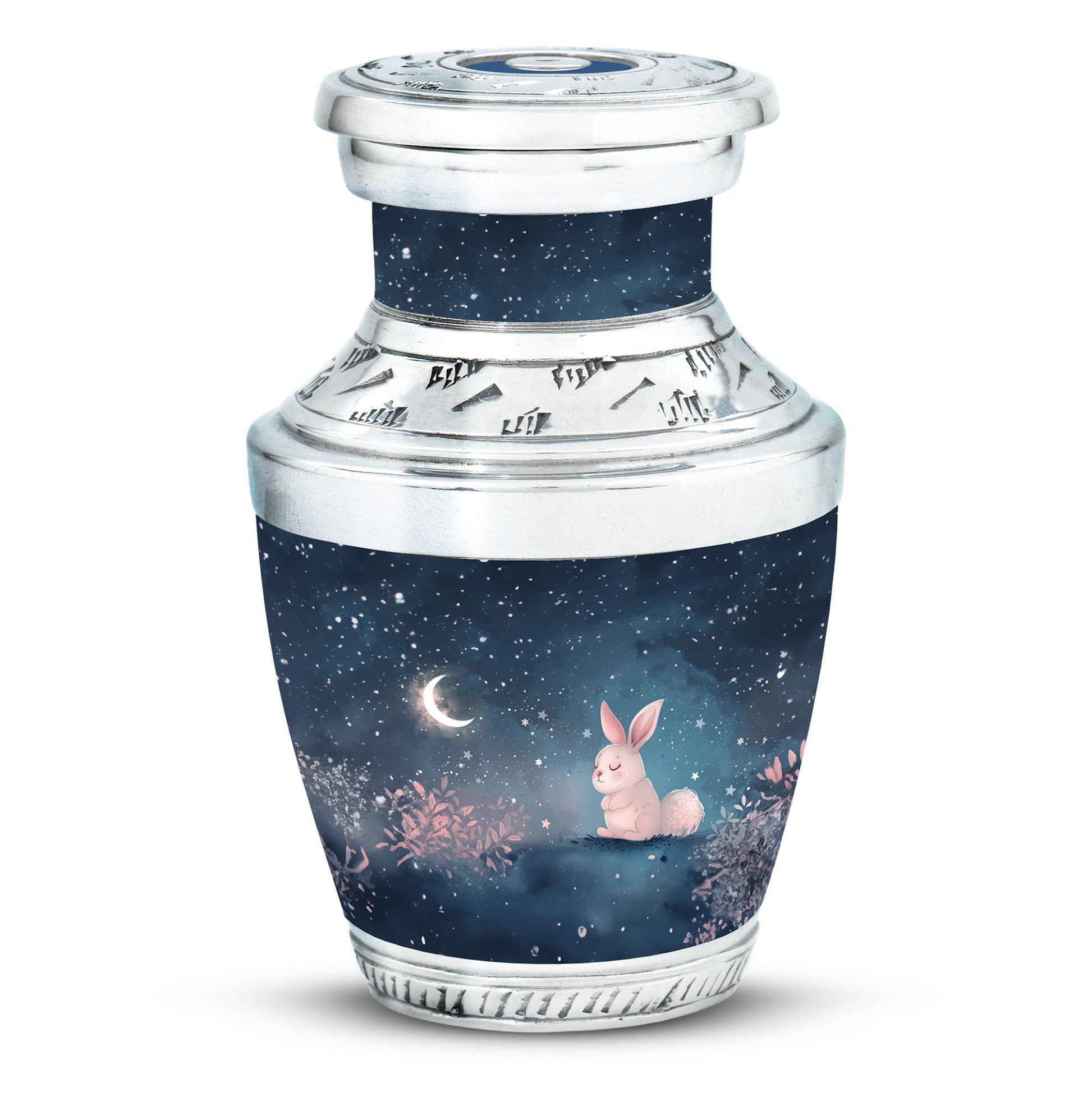 Night Bunny & Stars Urn - Urns For Human Ashes Women
