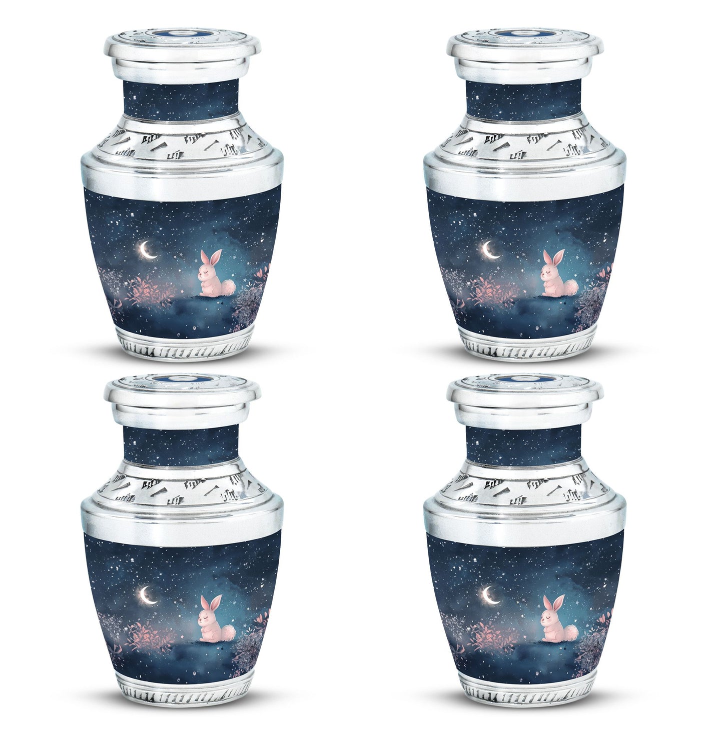 Personalized Rabbit Cremation Urn for Pet Ashes - 10-inch, 200 cu in - Yatskia
