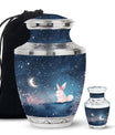 Night Bunny & Stars Urn - Urns For Human Ashes Women