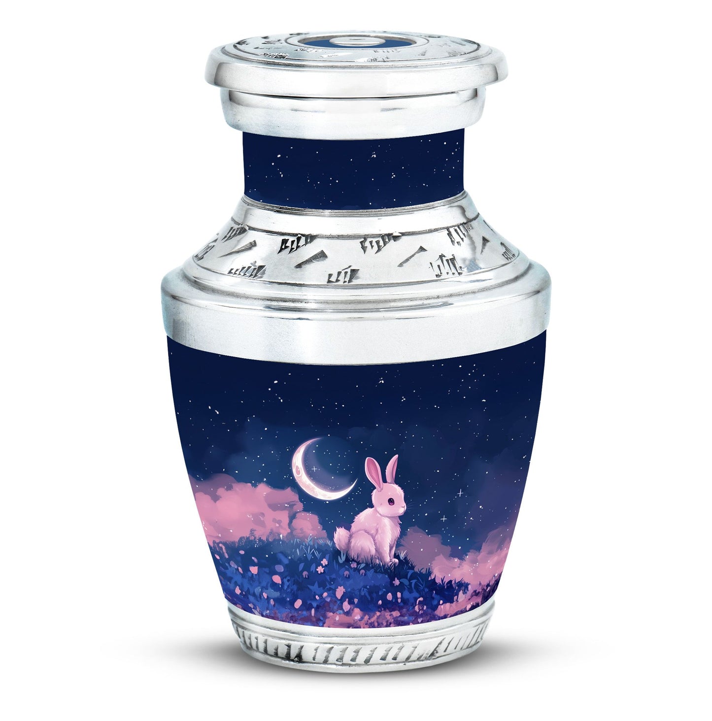 Personalized Galaxy Cremation Urn for Human Ashes - 10-inch, 200 cu in - Yatskia