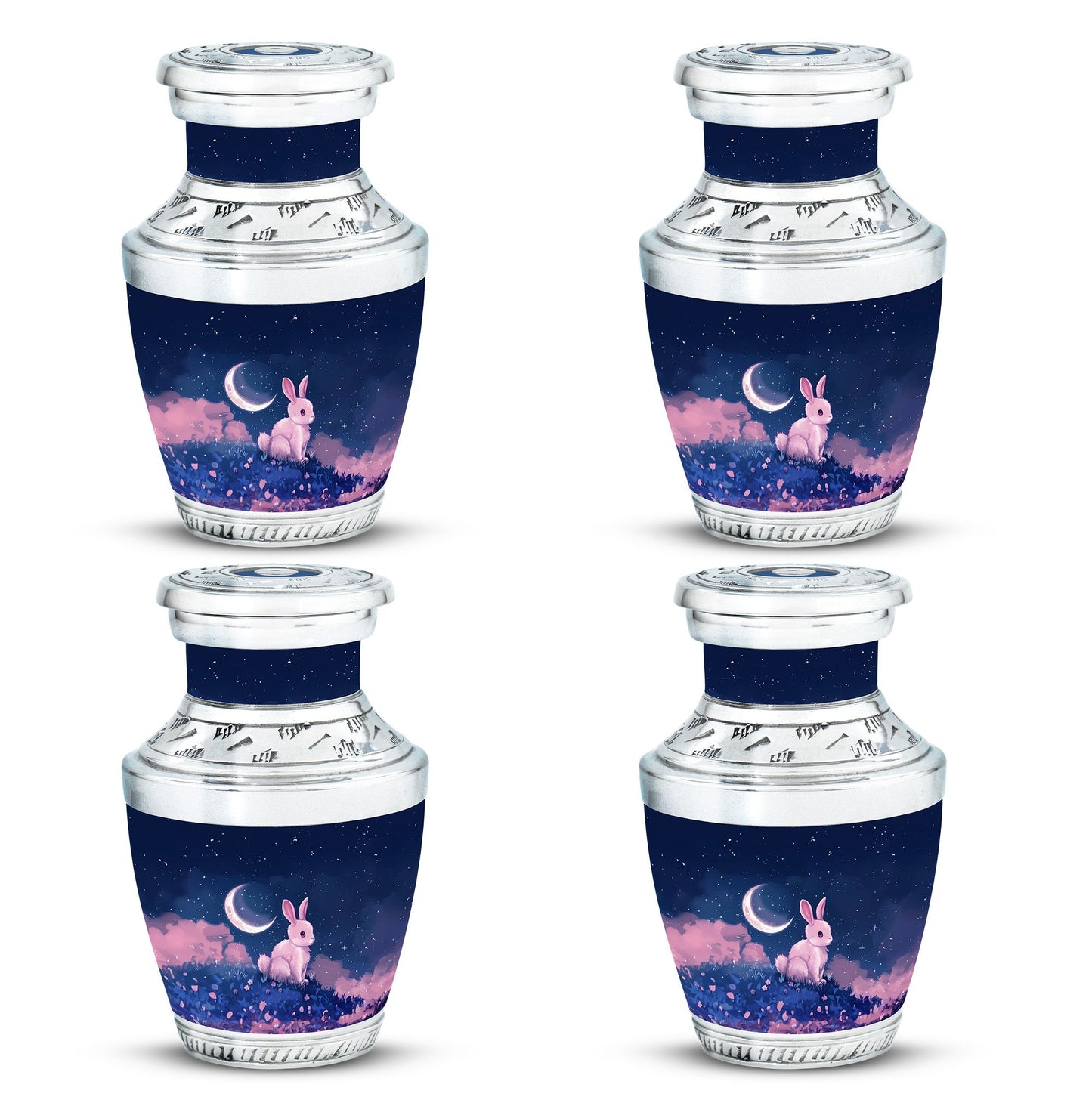 Personalized Galaxy Cremation Urn for Human Ashes - 10-inch, 200 cu in - Yatskia