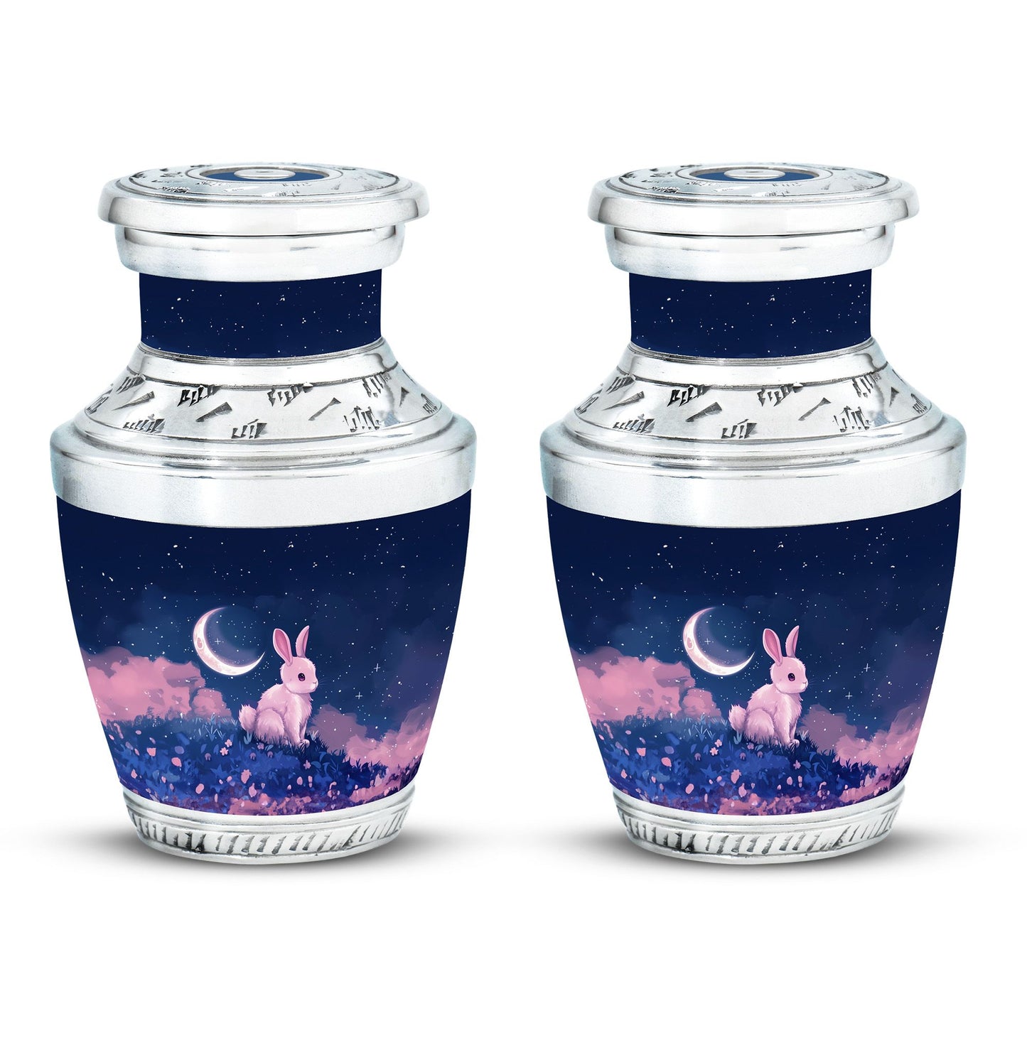 Personalized Galaxy Cremation Urn for Human Ashes - 10-inch, 200 cu in - Yatskia