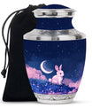 Bunny Night Moon Urn - Decorative Unique Urns For Ashes