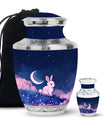 Bunny Night Moon Urn - Decorative Unique Urns For Ashes
