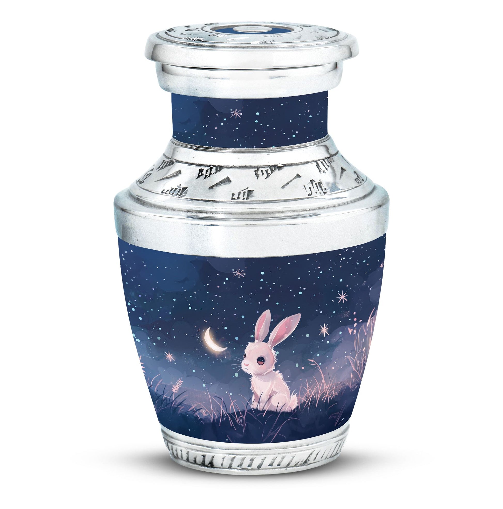 Night Bunny Cremation Urn - Pet Urns For Bunny Ashes