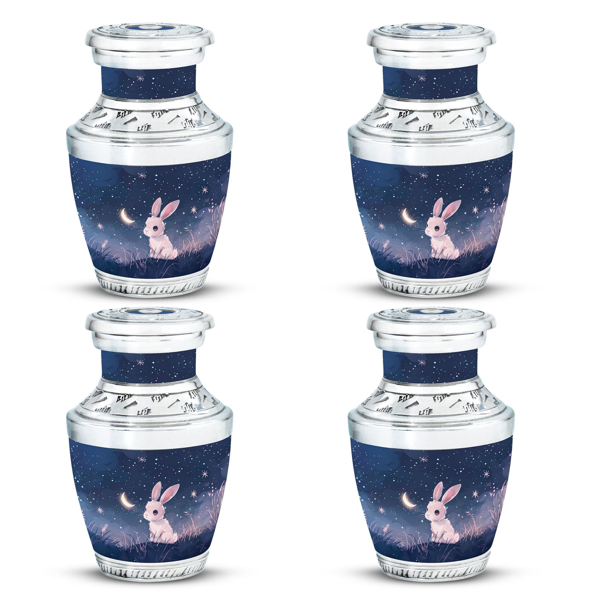 Night Bunny Cremation Urn - Pet Urns For Bunny Ashes
