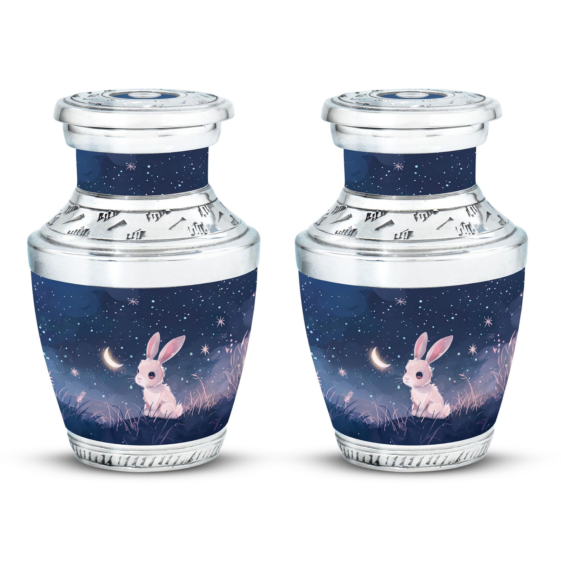 Night Bunny Cremation Urn - Pet Urns For Bunny Ashes