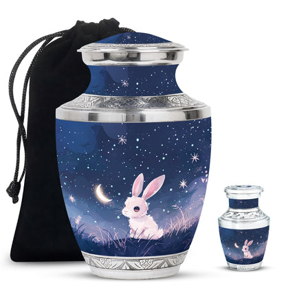 Personalized Pet Cremation Urn for Pet Ashes - 10-inch, 200 cu in - Yatskia