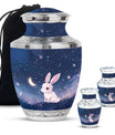 Night Bunny Cremation Urn - Pet Urns For Bunny Ashes