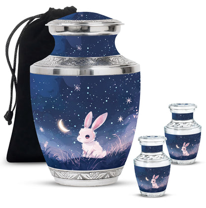 Personalized Pet Cremation Urn for Pet Ashes - 10-inch, 200 cu in - Yatskia