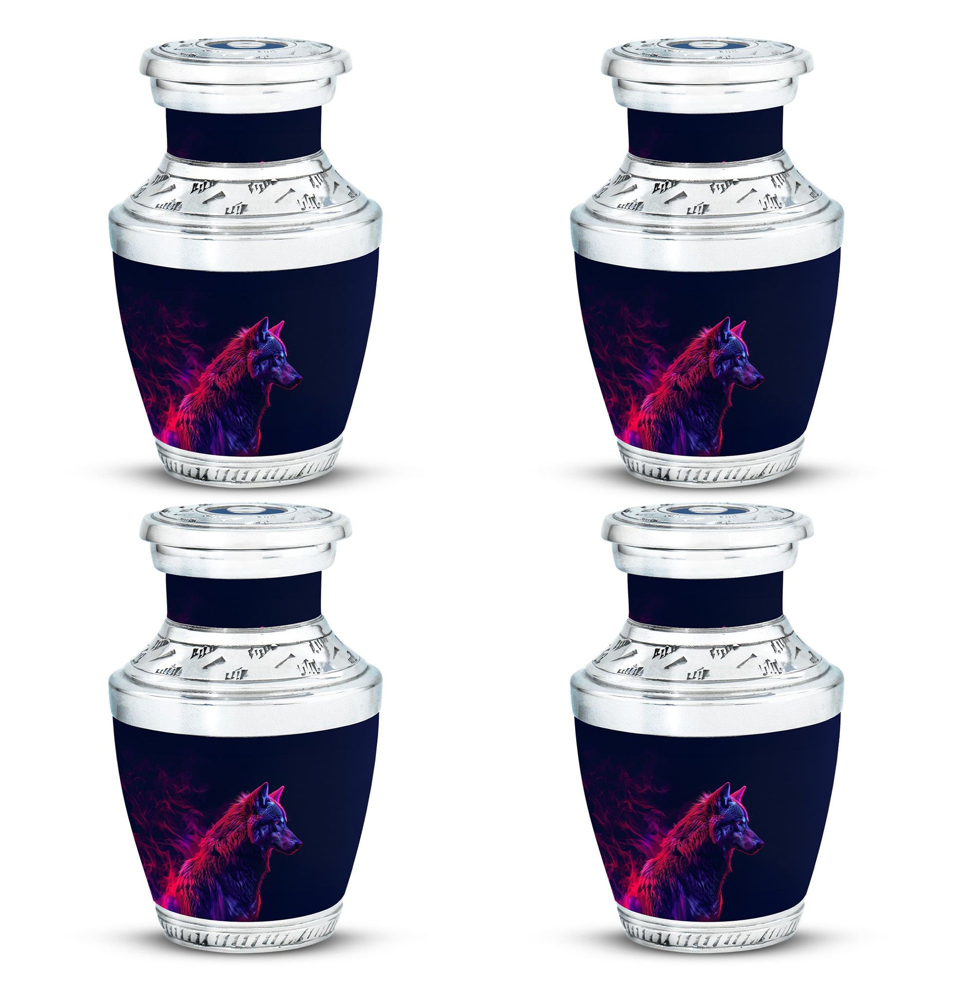 Wolf Cremation Urn - Wolf Urn For Human Ashes