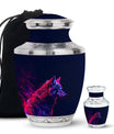 Wolf Cremation Urn - Wolf Urn For Human Ashes