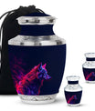 Wolf Cremation Urn - Wolf Urn For Human Ashes