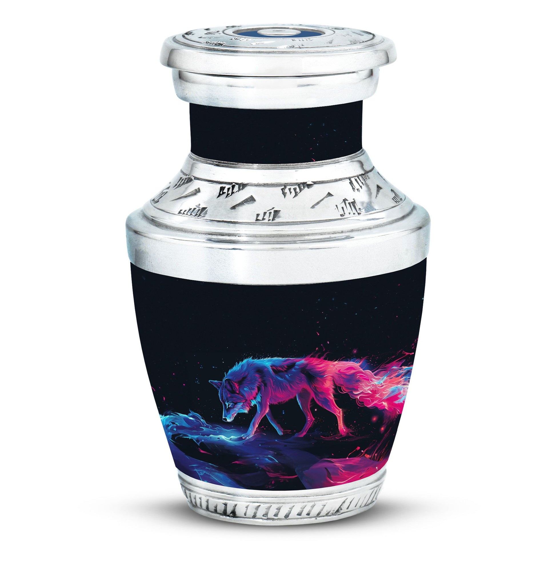 Wolf Cremation Urns For Human Ashes - Memorial Urn for Adults